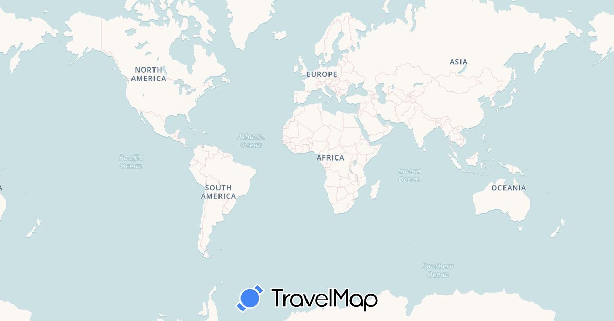 TravelMap itinerary: driving, bus, plane, hiking in Albania, Bosnia and Herzegovina, Hungary, Montenegro, Macedonia, Poland, Serbia, Slovakia, Kosovo (Europe)